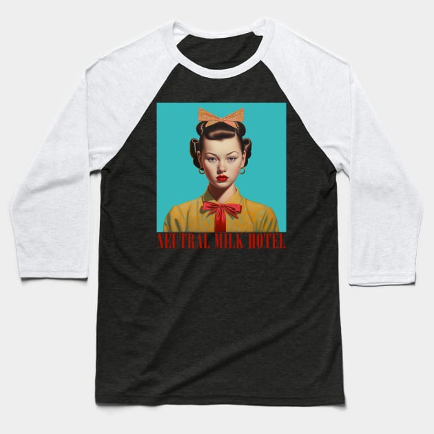 Neutral Milk Hotel … Communist Daughter Baseball T-Shirt by unknown_pleasures